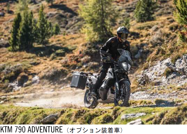 「KTM 790 ADVENTUREオプション10万円プレゼント」2020年11月28日～12月27日